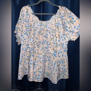 Women’s floral blouse